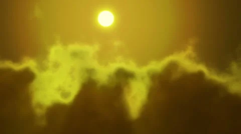 CG Sunset 002 (720p 29.97) Stock Footage 5060207
