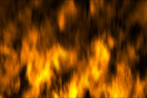 CG Volumetric Fire 01 Stock Footage 95474