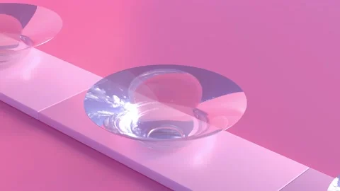 CGI Animation: The walking bowl gets a turn for one serving of noodles Stock Footage 234103381