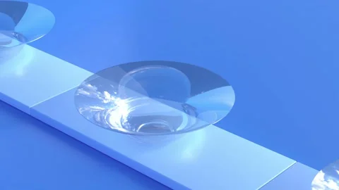 CGI Animation: The walking bowl gets a turn for one serving of noodles Stock Footage 234103419