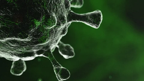 CGI of Mutating Virus Cell 스톡 동영상 126038260