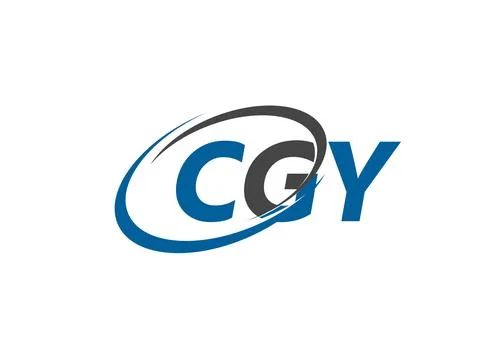 CGY logo, design, vector illustration Stock Illustration