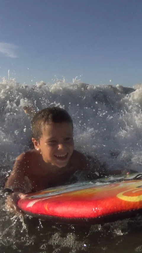 CH2 08 BM b 05 Boy.Surf HD Stock Footage 121619974