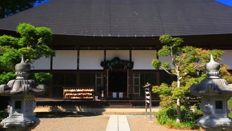 Ch_zenji Main Hall Stock Footage 330572580
