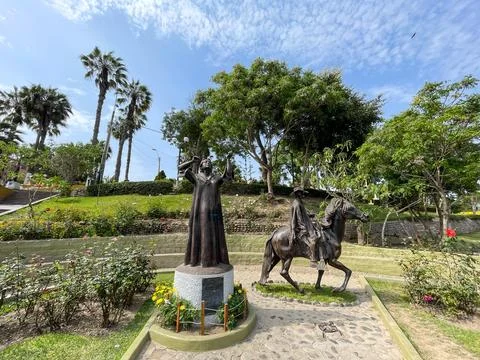 Chabuca Granda Monument Stock Photos