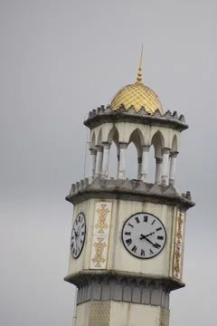 Chacha Tower is a clock tower located in Batumi, Georgia. Stock Photos