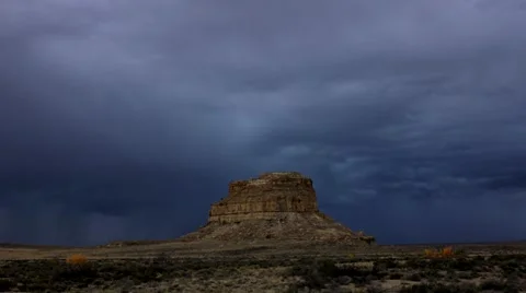 Chaco Canyon time lapse 1 at 25fps Vidéo 43786937