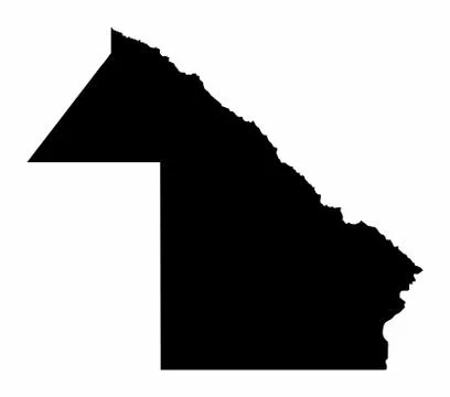 Chaco Province map Stock Illustration