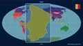 Chad - 3D tube zoom (Mollweide projection). Administrative 4k or 4k+ Resolution
