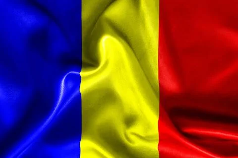 Chad flag イラスト素材