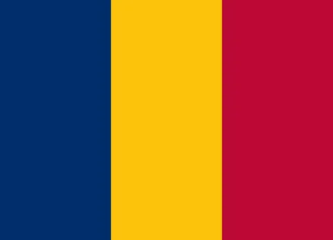 Chad flag イラスト素材