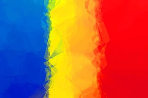 Chad flag Stock Illustration