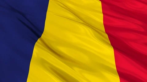 Chad flag Seamless 스톡 동영상 49086135