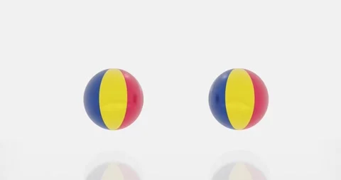 Chad flag symbol Stock Footage 195183868