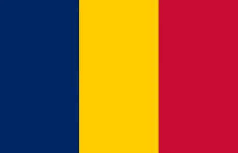 Chad National Flag Stock Illustration