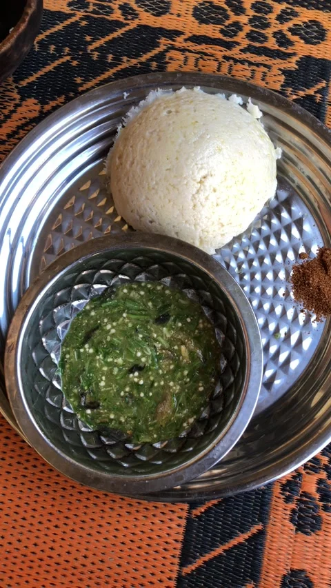 A chadian lunch Stock Footage 220662477