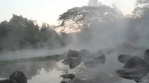 Chae Son hot water Video stock 25926658