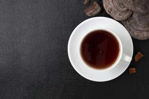 Chaga tea Stock Photos