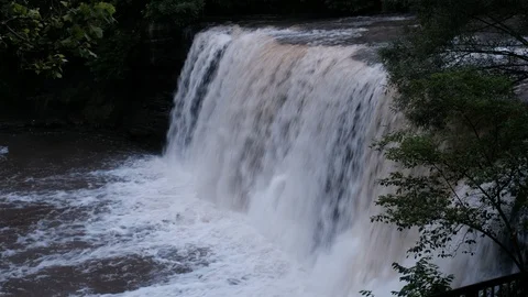 Chagrin Falls, Chagrin Falls, Ohio Stock Footage 112310197