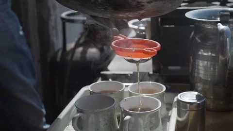 Chai preparation Stock Footage 111786019