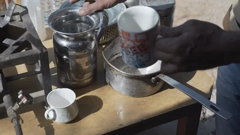 Chai preparation Stock Footage 111786262