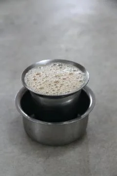 Chai tea in India Foto stock