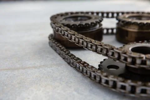 Chain and gears 5 Stock Photos