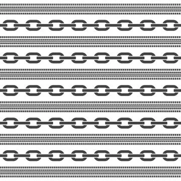 Chain and tire tracks background Illustrazione stock