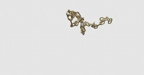 Chain Animation Stock Footage 153769176