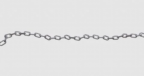 Chain Animation Stock Footage 153769201