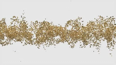 Chain Animation Stock Footage 255698216