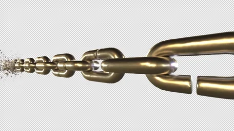 Chain Animation Stock Footage 324734248