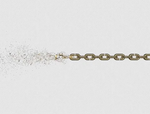 Chain Animation Stock Footage 324734805