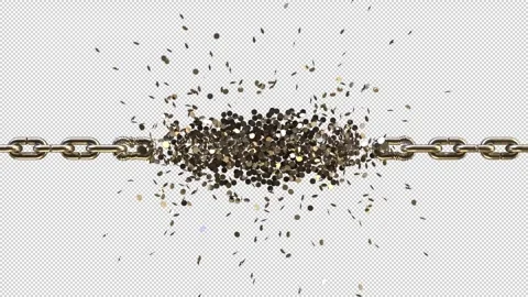 Chain Animation Stock Footage 324908579