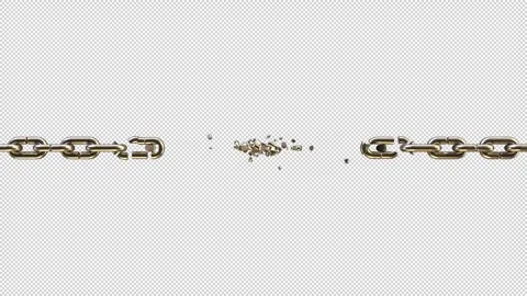 Chain Animation Stock Footage 324961526