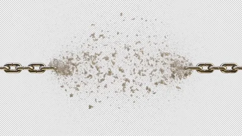 Chain Animation Stock Footage 325065939