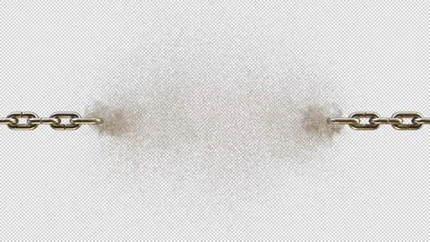 Chain Animation Stock Footage 325066007