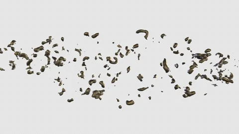 Chain Animation Stock Footage 325436433