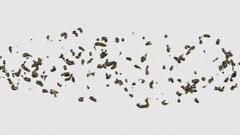 Chain Animation Stock Footage 325436460