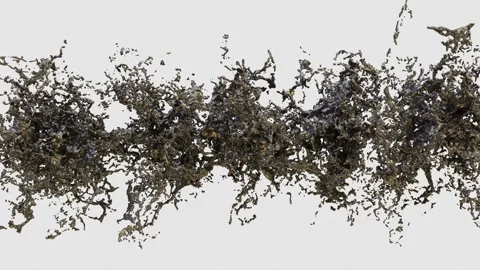 Chain animation Stock Footage 327110297