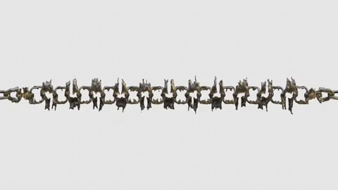 Chain animation Stock Footage 327251560