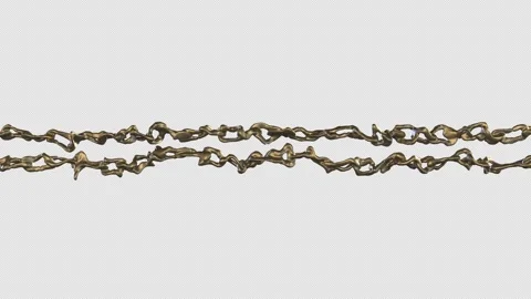 Chain animation Stock Footage 327251610