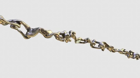 Chain animation Stock Footage 327251611