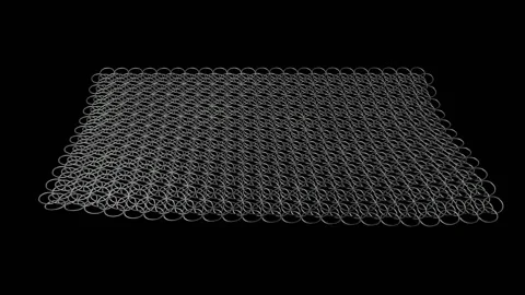Chain armor Video stock 105726124