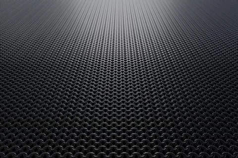 Chain armor metallic pattern background Stock Illustration