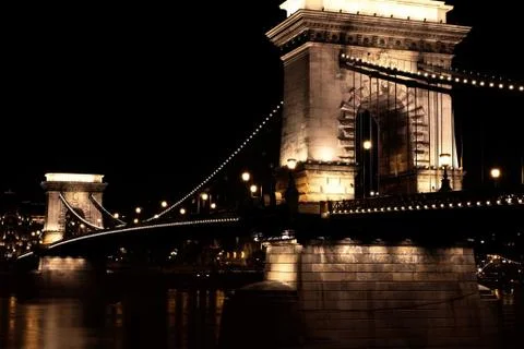 The Chain Bridge Foto stock