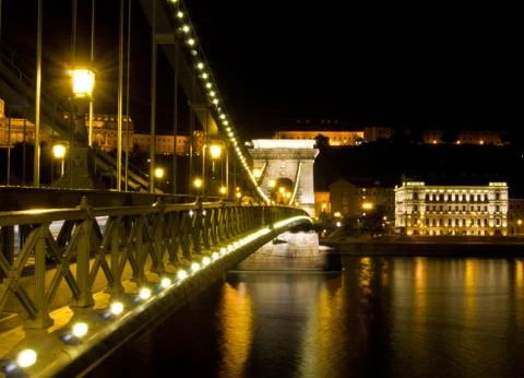 Chain bridge Stock Photos
