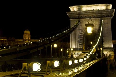 Chain bridge Stock Photos