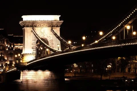 The Chain Bridge Stock Photos