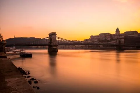 Chain Bridge Stock Photos